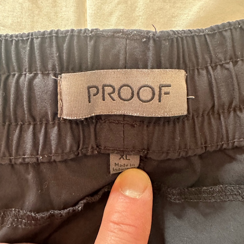 Proof (Huckberry) Men's Hybrid Shorts - Black - Picture 3 of 5